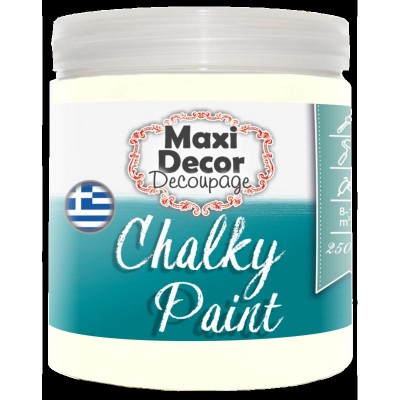 Χρώμα Κιμωλίας 250ml Maxi Decor Chalky 520 Μπεζ_CH520250